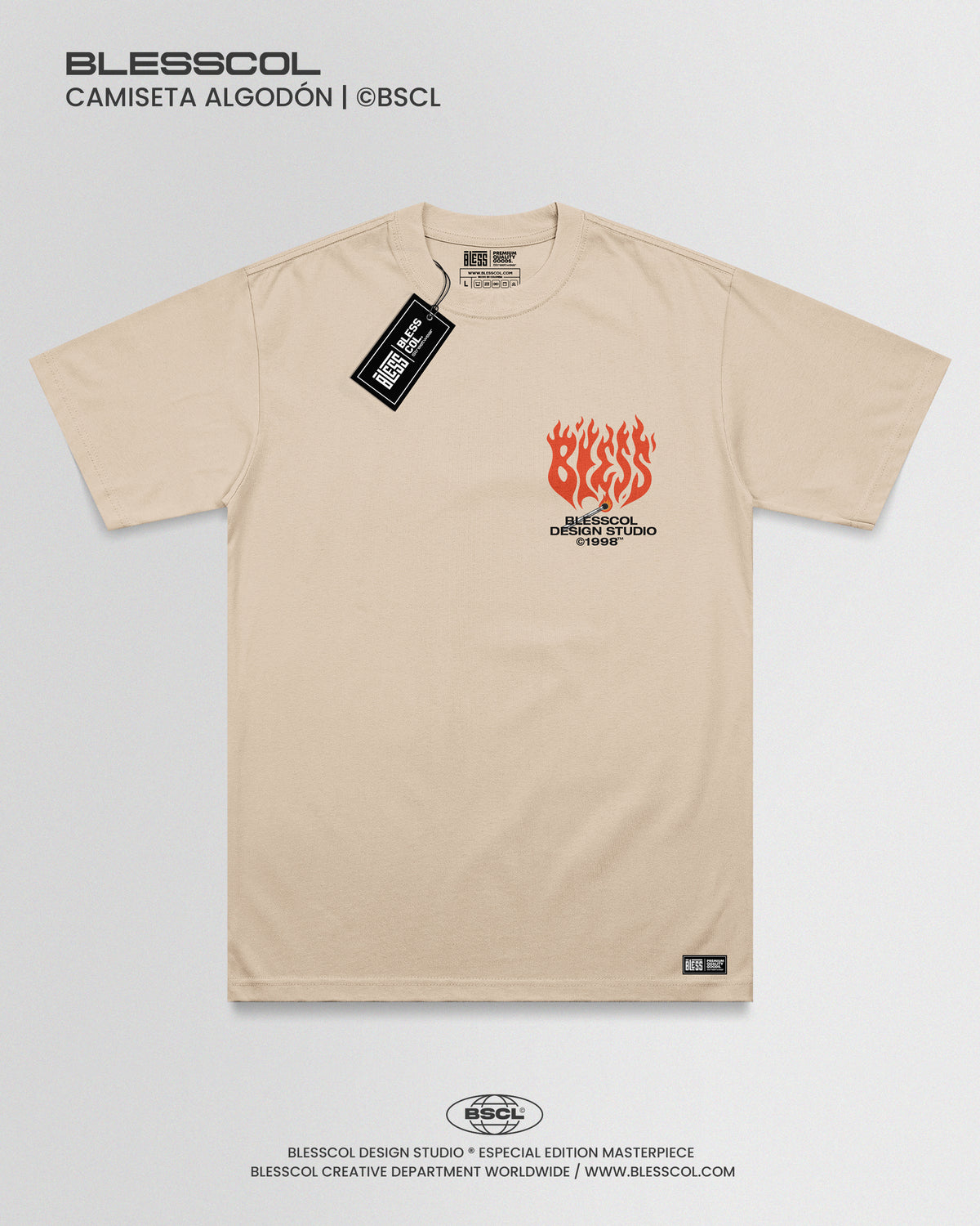 CAMISETA EDITION BLESS ON FIRE