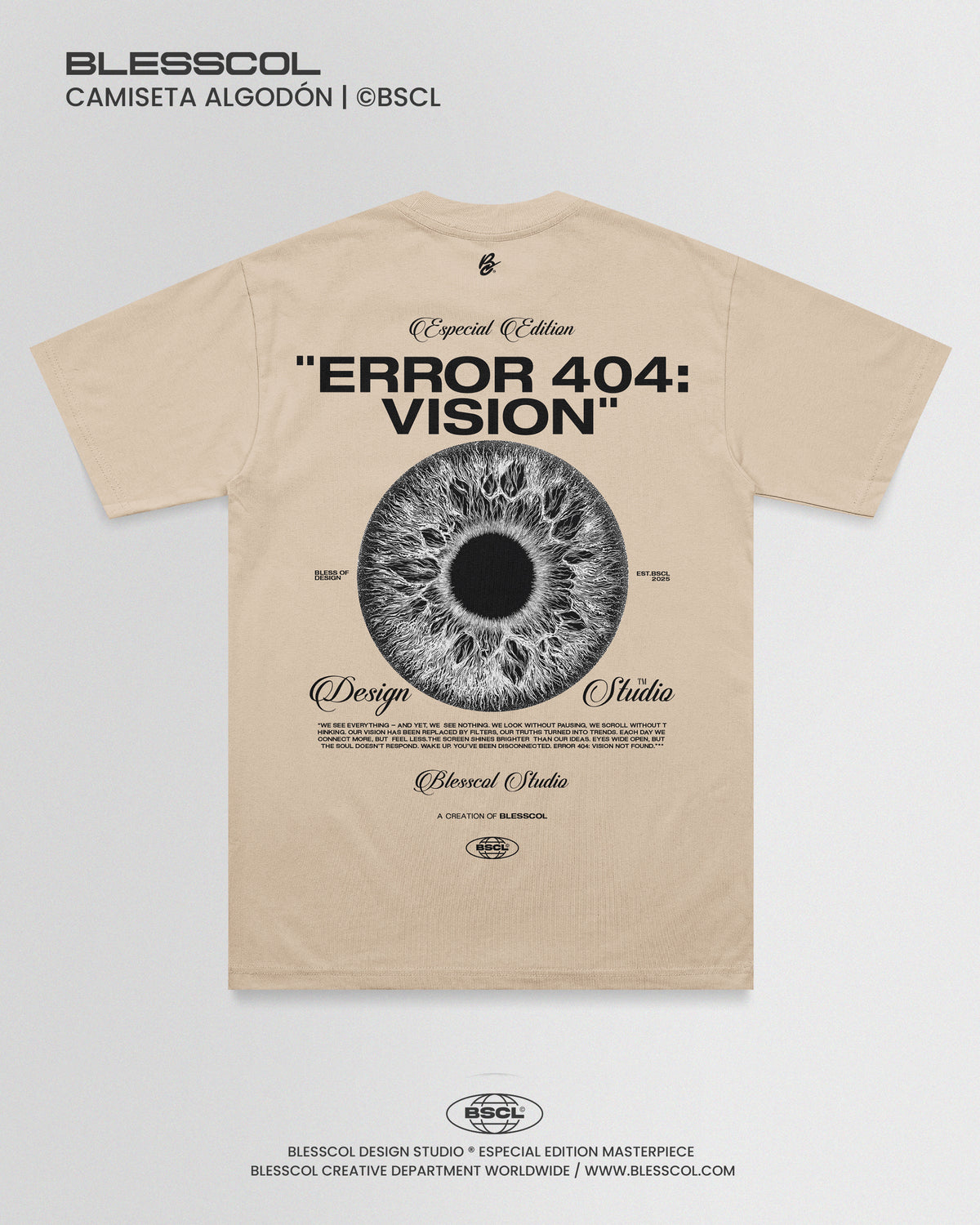 CAMISETA ERROR 404 VISION EDITION 1