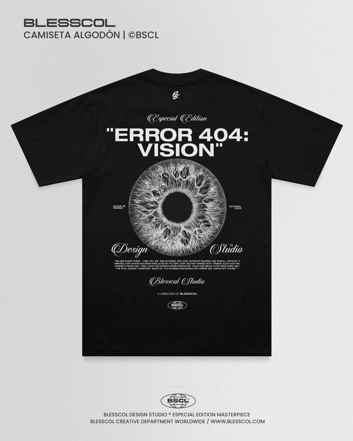 CAMISETA ERROR 404 VISION EDITION 1