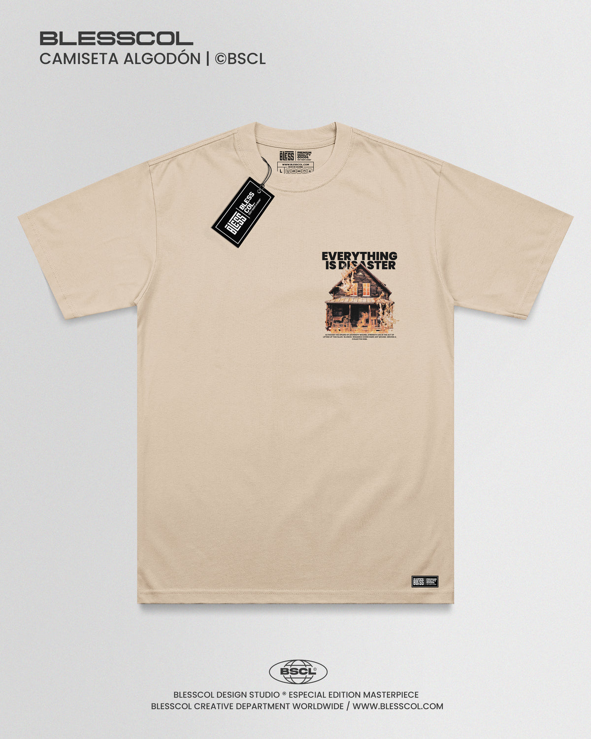 CAMISETA EVERYTHING IS DISASTER