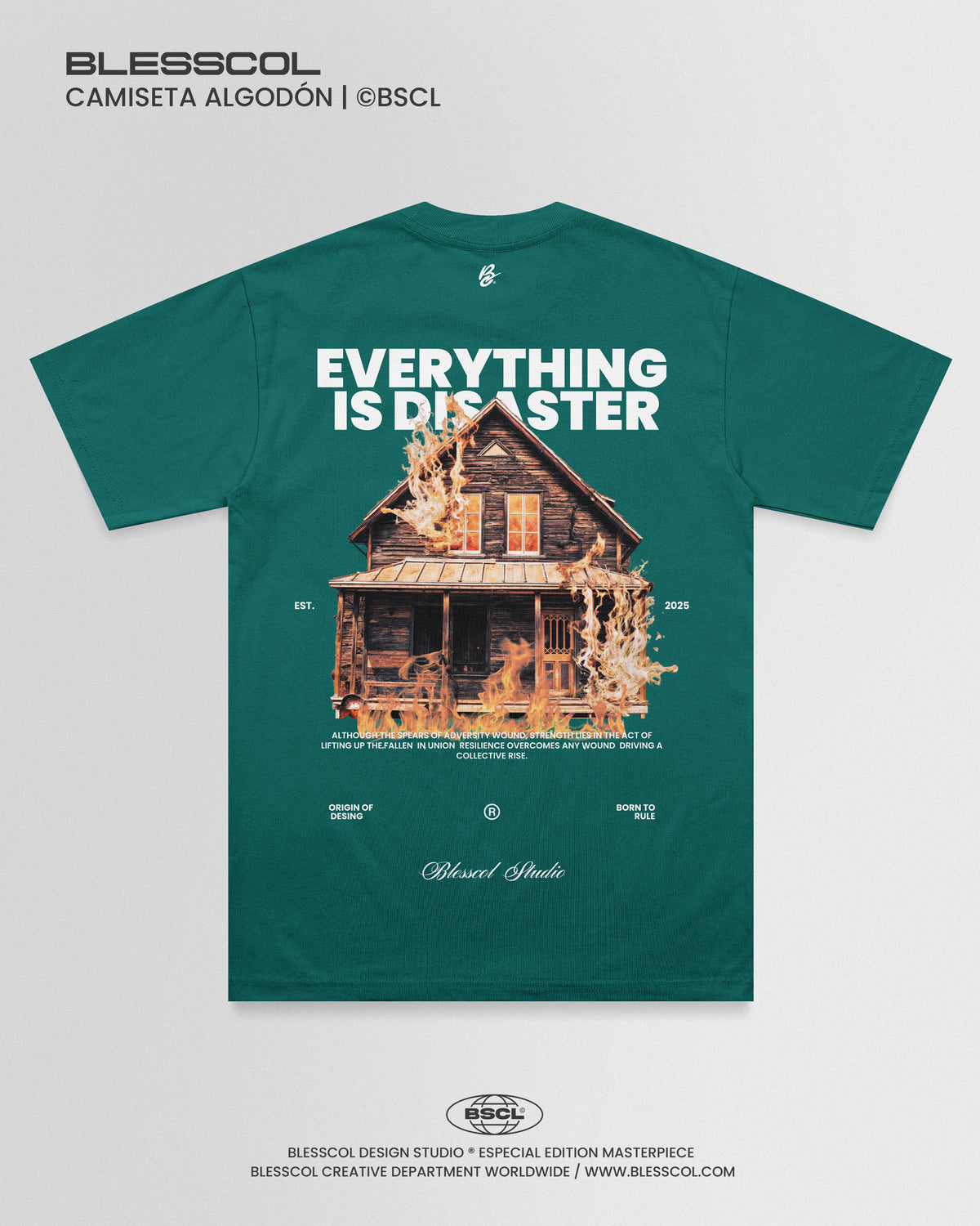CAMISETA EVERYTHING IS DISASTER