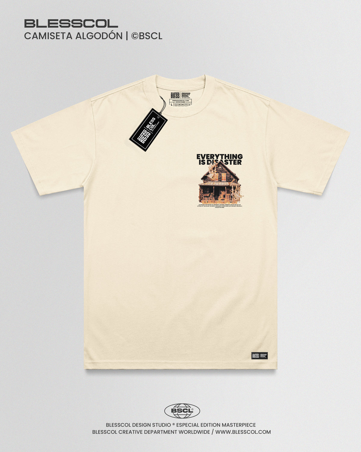 CAMISETA EVERYTHING IS DISASTER