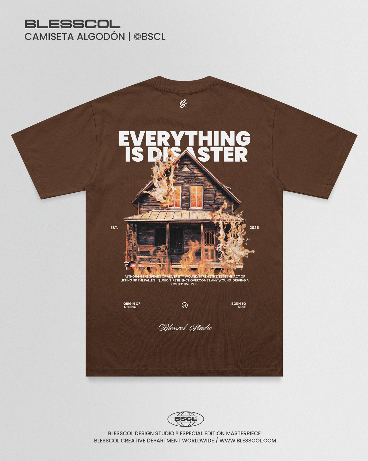 CAMISETA EVERYTHING IS DISASTER