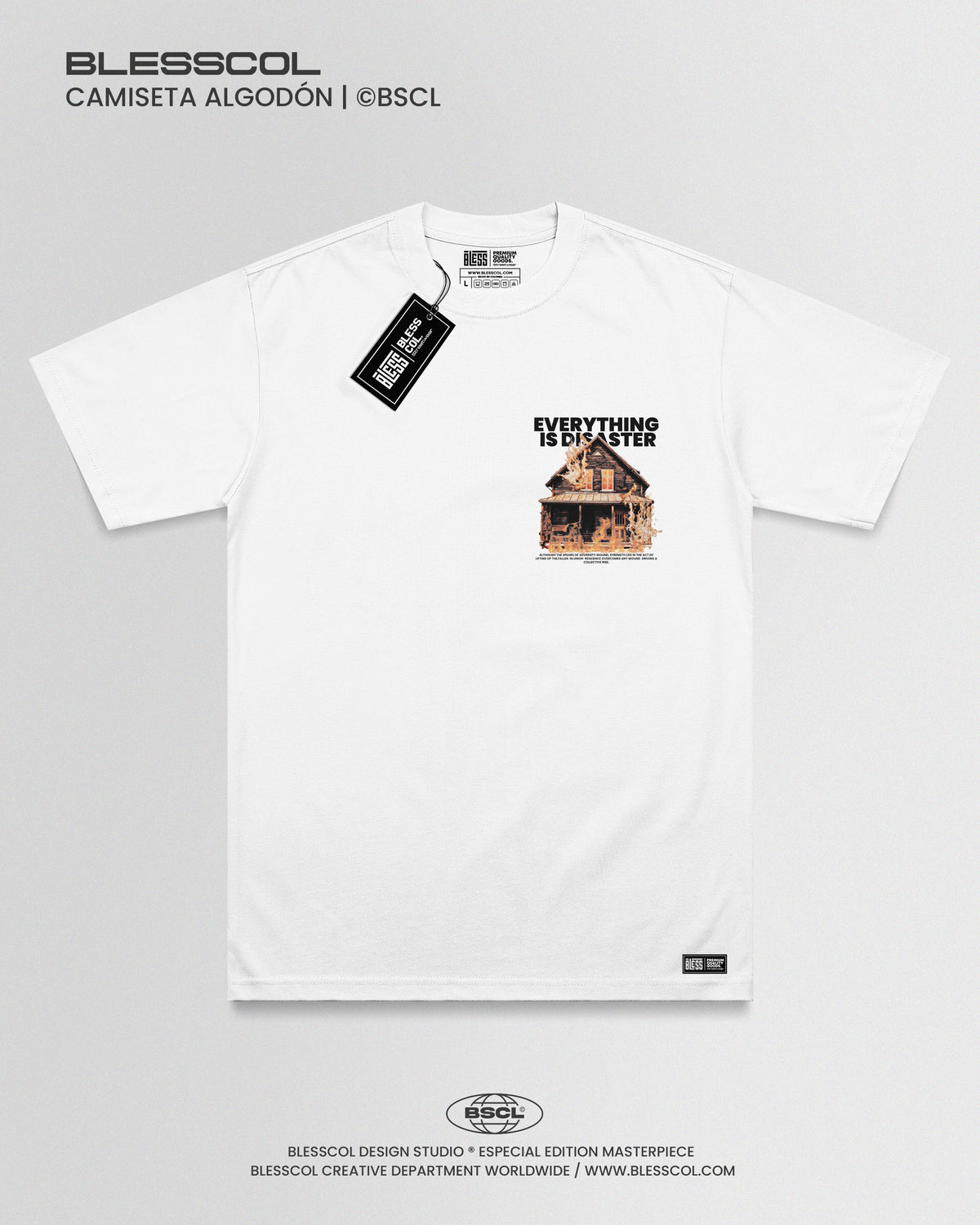 CAMISETA EVERYTHING IS DISASTER