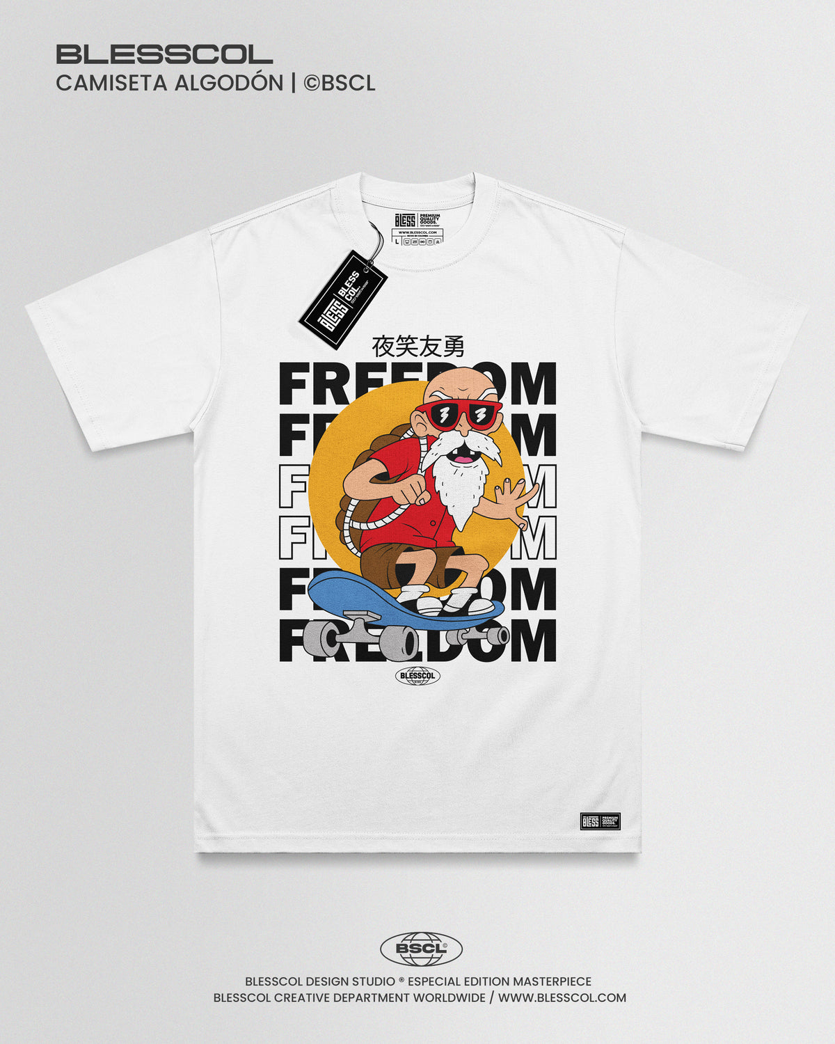 CAMISETA FREEDOM MAESTRO ROSHI