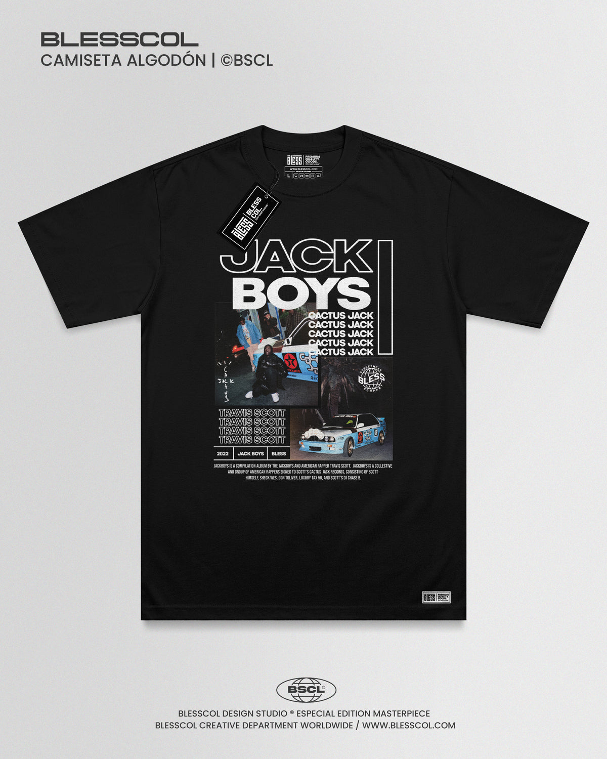 CAMISETA JACK BOYS TRAVIS SCOTT