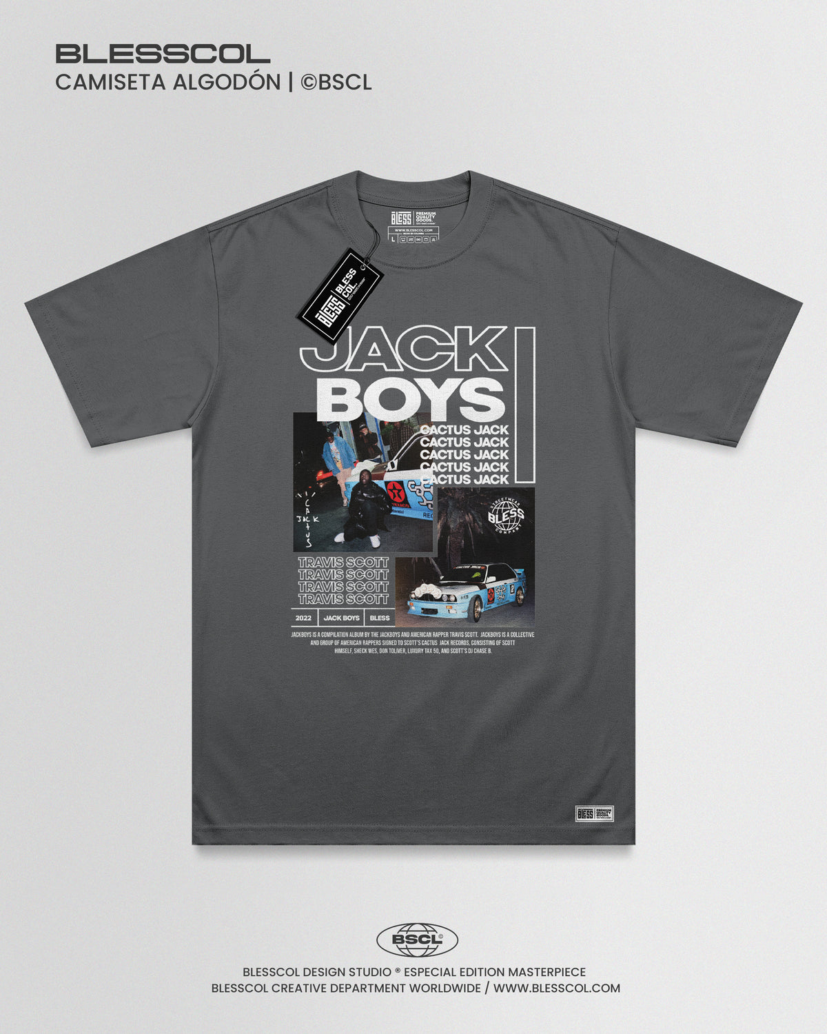 CAMISETA JACK BOYS TRAVIS SCOTT