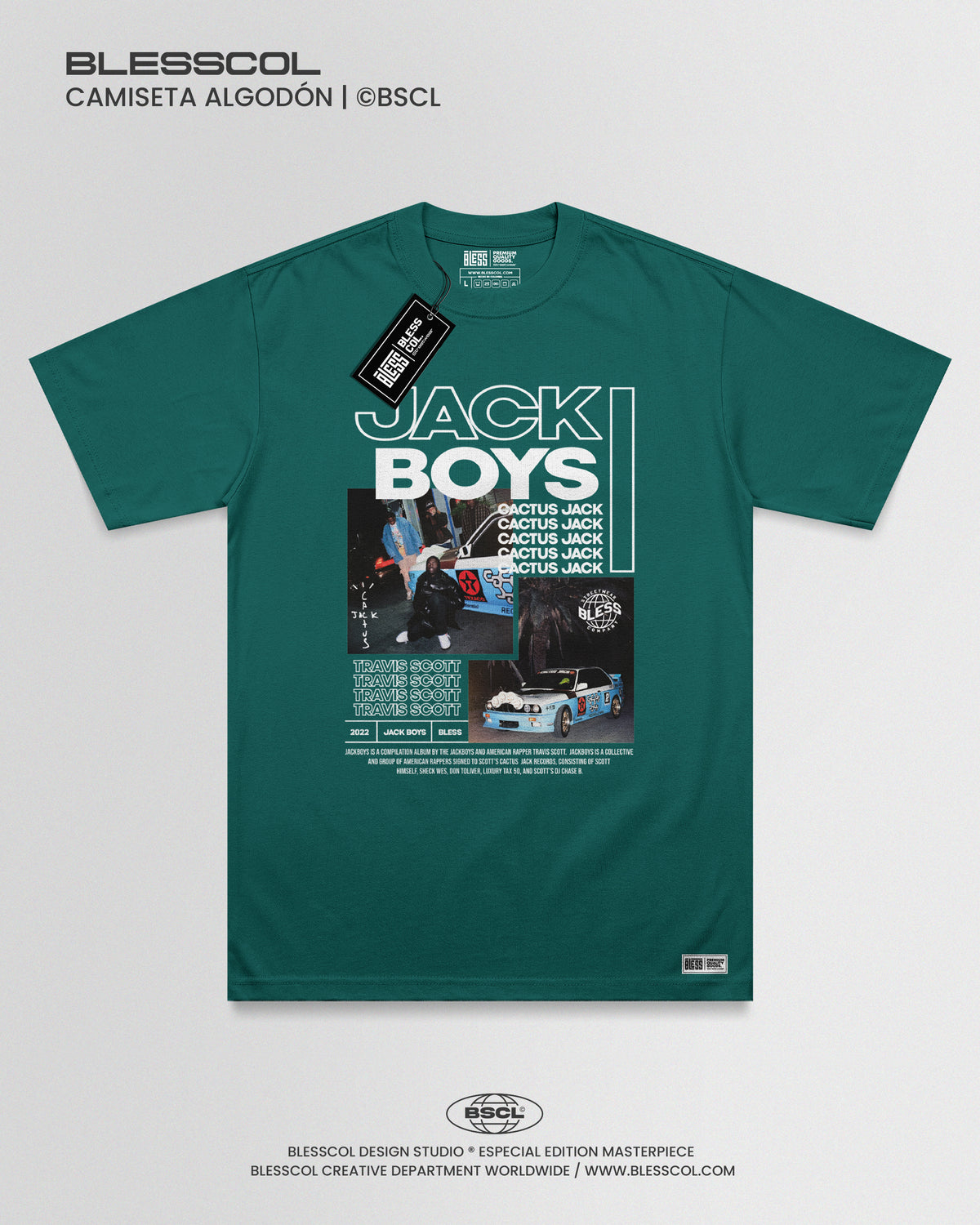 CAMISETA JACK BOYS TRAVIS SCOTT