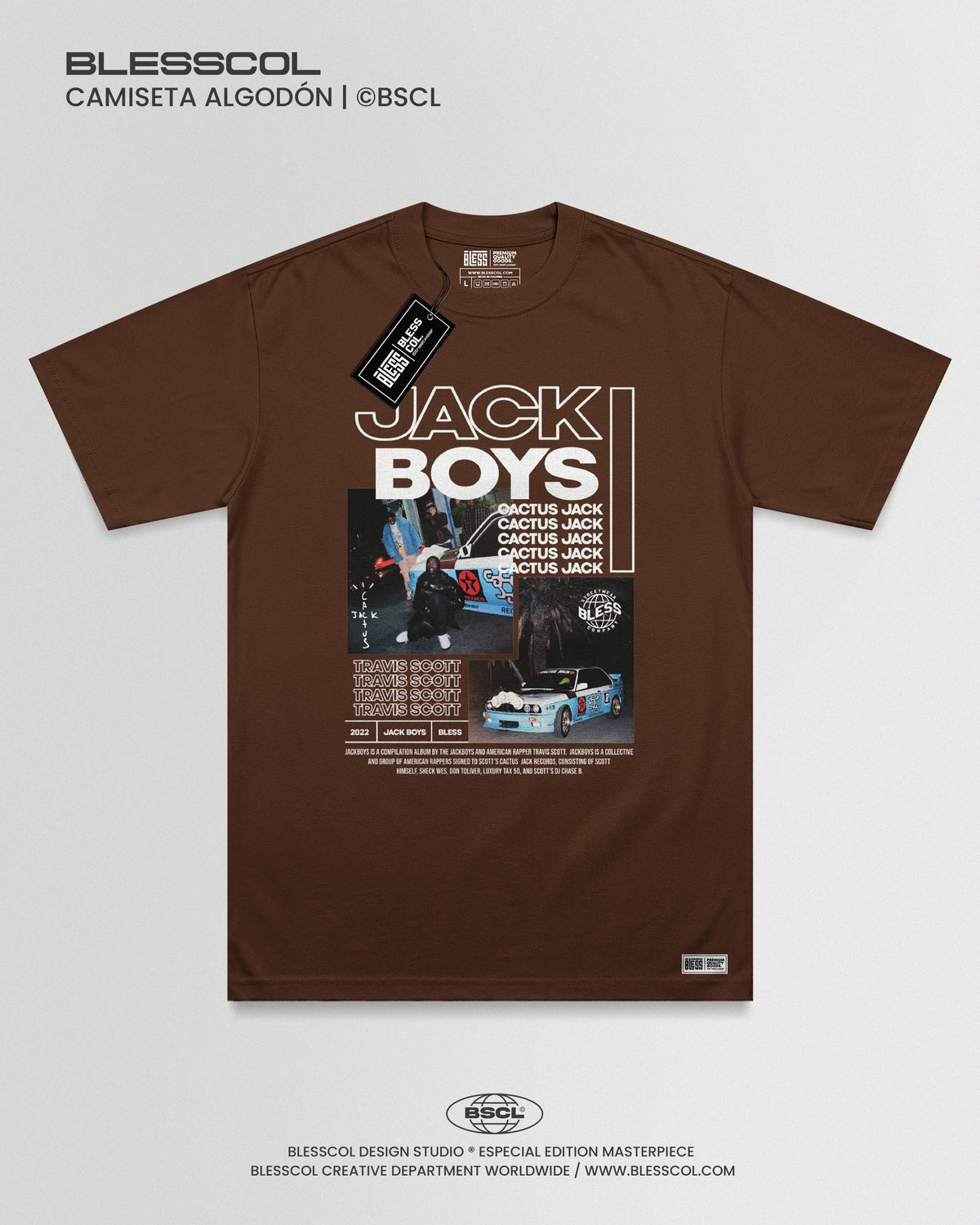 CAMISETA JACK BOYS TRAVIS SCOTT