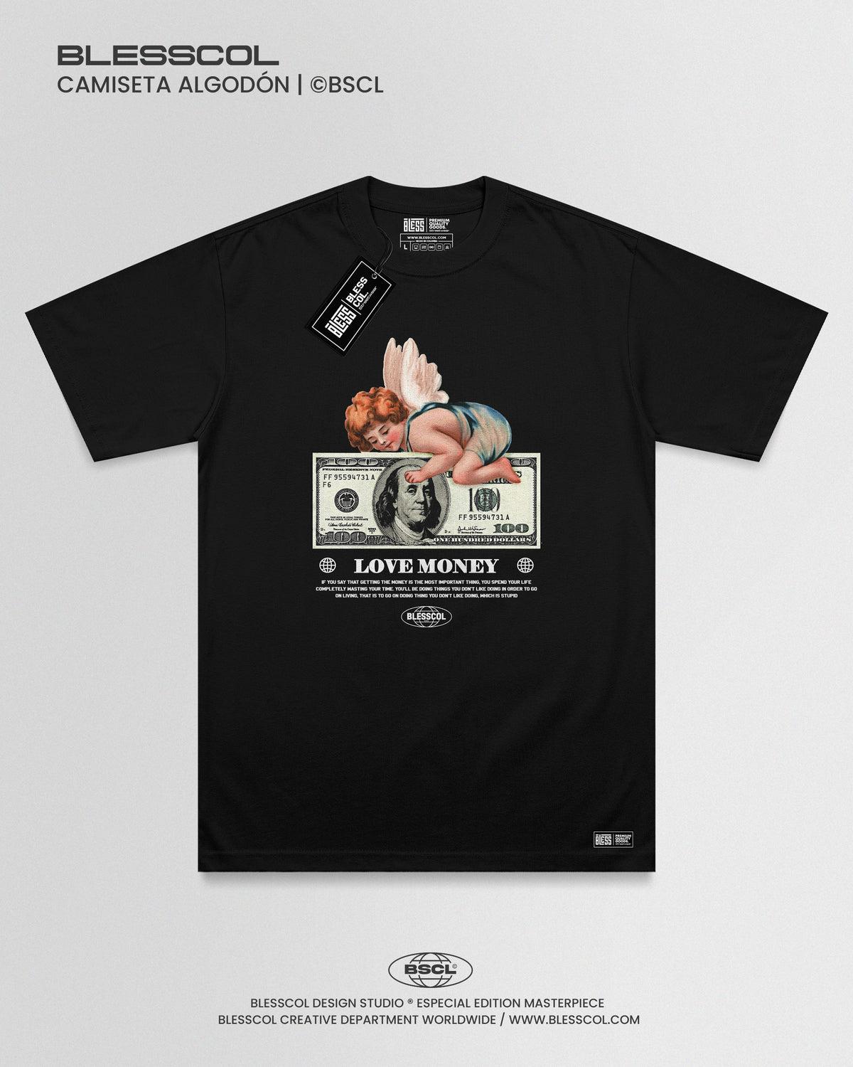 CAMISETA LOVE MONEY EDITION