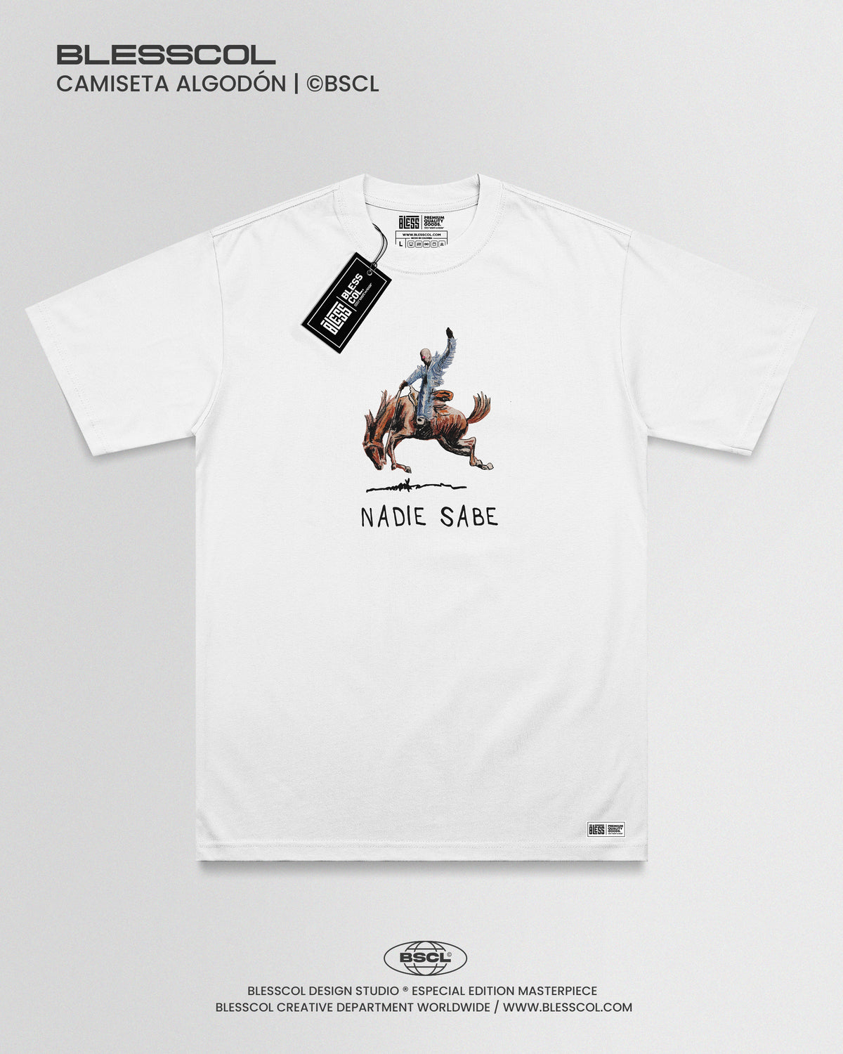 CAMISETA NADIE SABE BAD BUNNY
