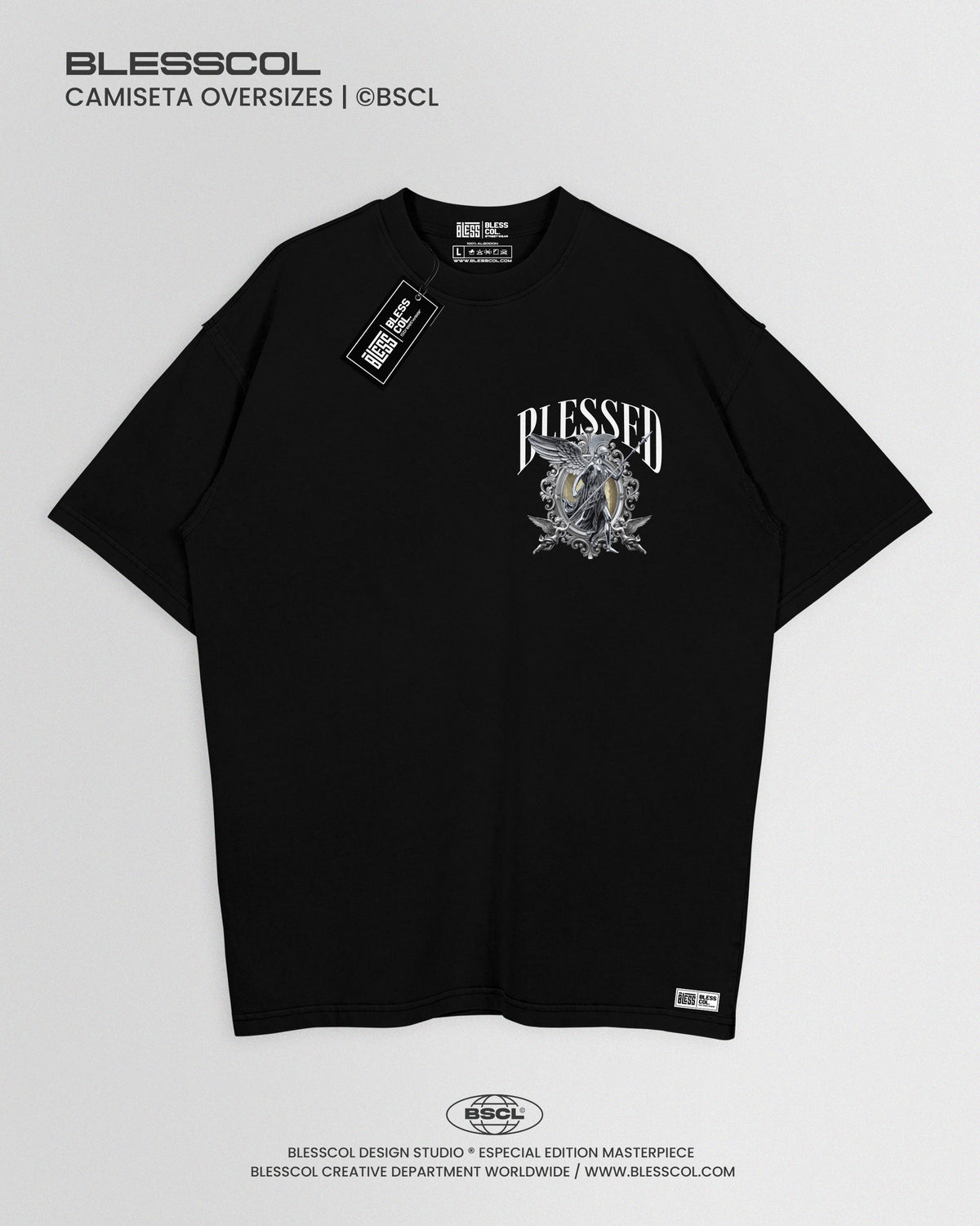 CAMISETA OVERSIZE BLESSED GLADIATOR