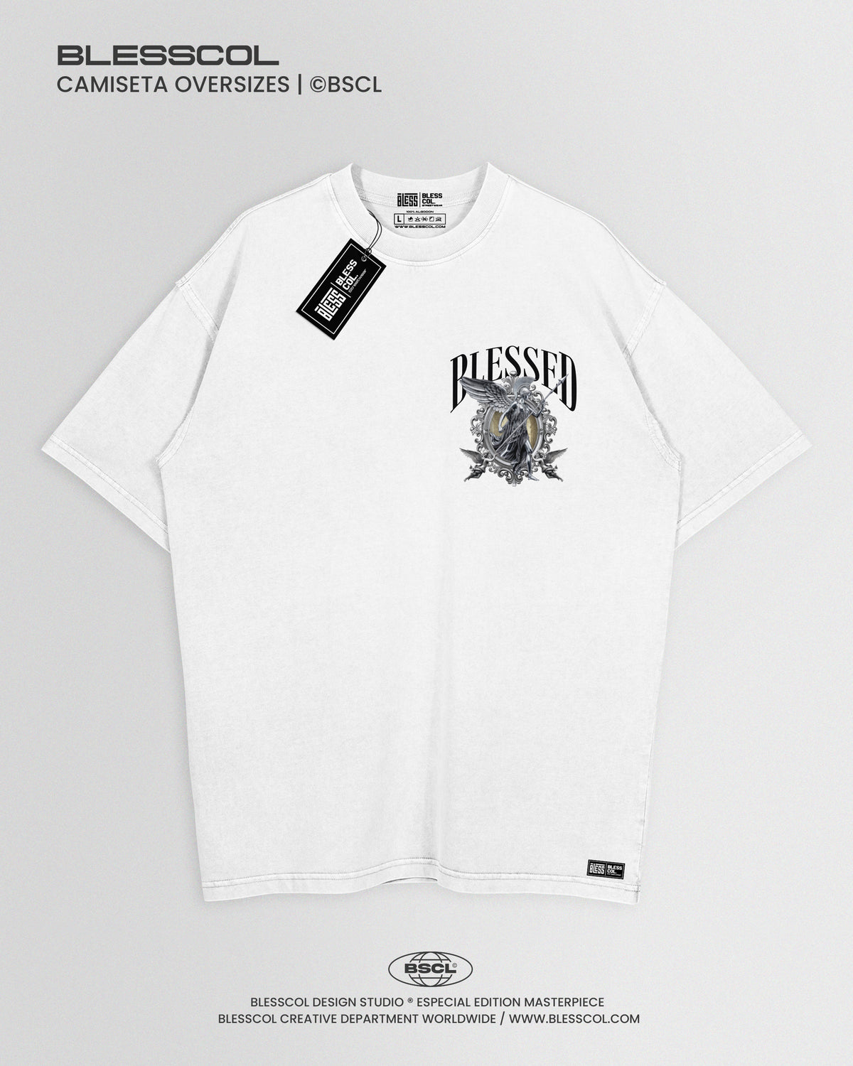 CAMISETA OVERSIZE BLESSED GLADIATOR
