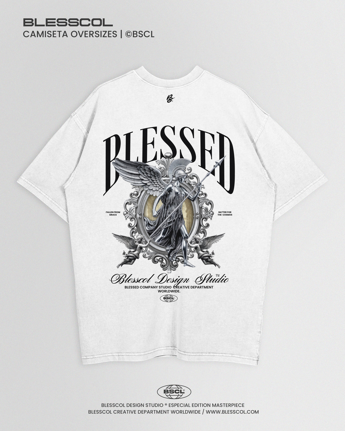 CAMISETA OVERSIZE BLESSED GLADIATOR
