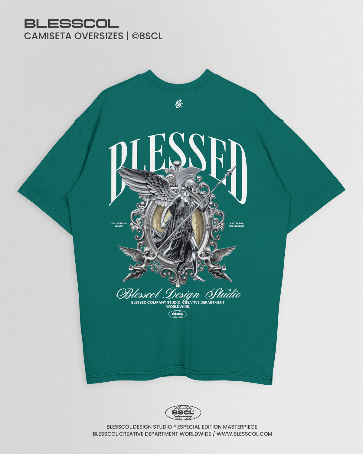 CAMISETA OVERSIZE BLESSED GLADIATOR