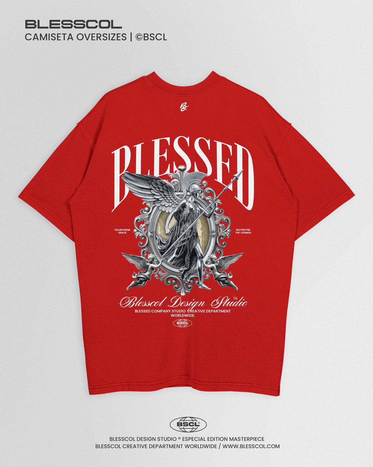 CAMISETA OVERSIZE BLESSED GLADIATOR