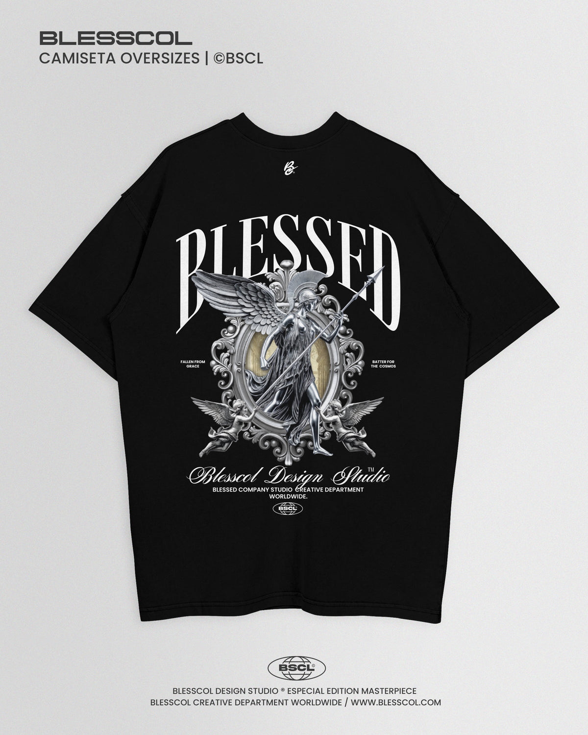 CAMISETA OVERSIZE BLESSED GLADIATOR