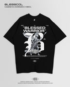 CAMISETA OVERSIZE BLESSED WARRIOR