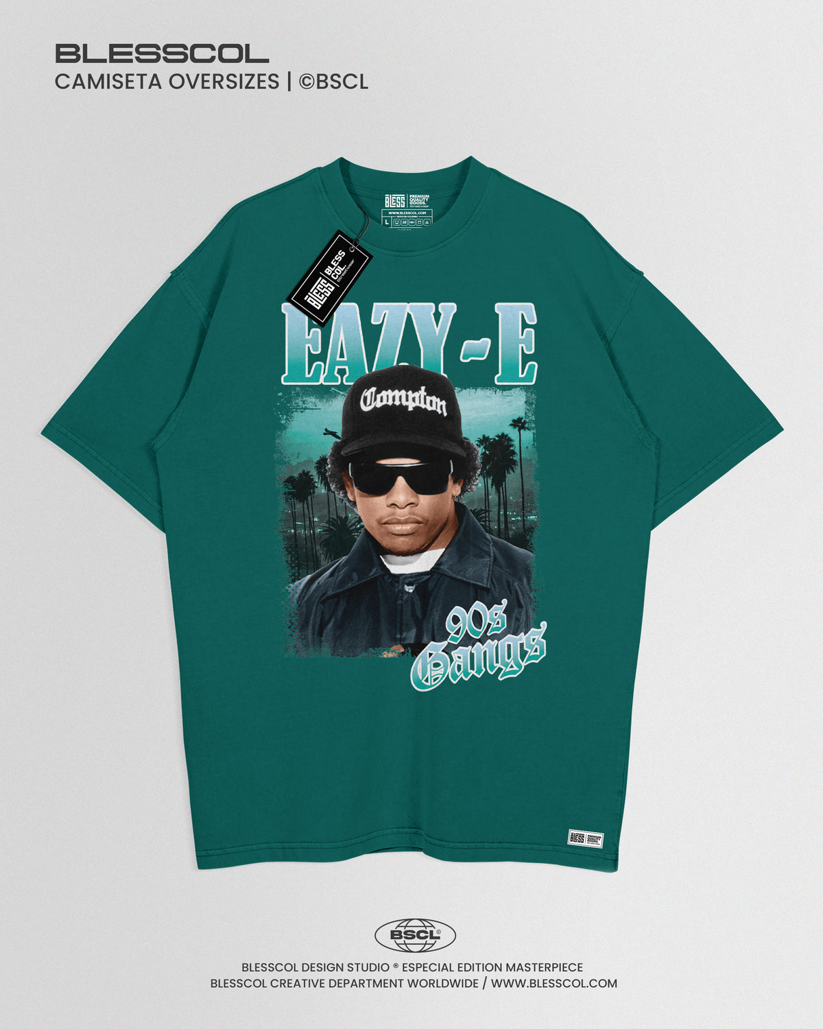 CAMISETA OVERSIZE EAZY - E