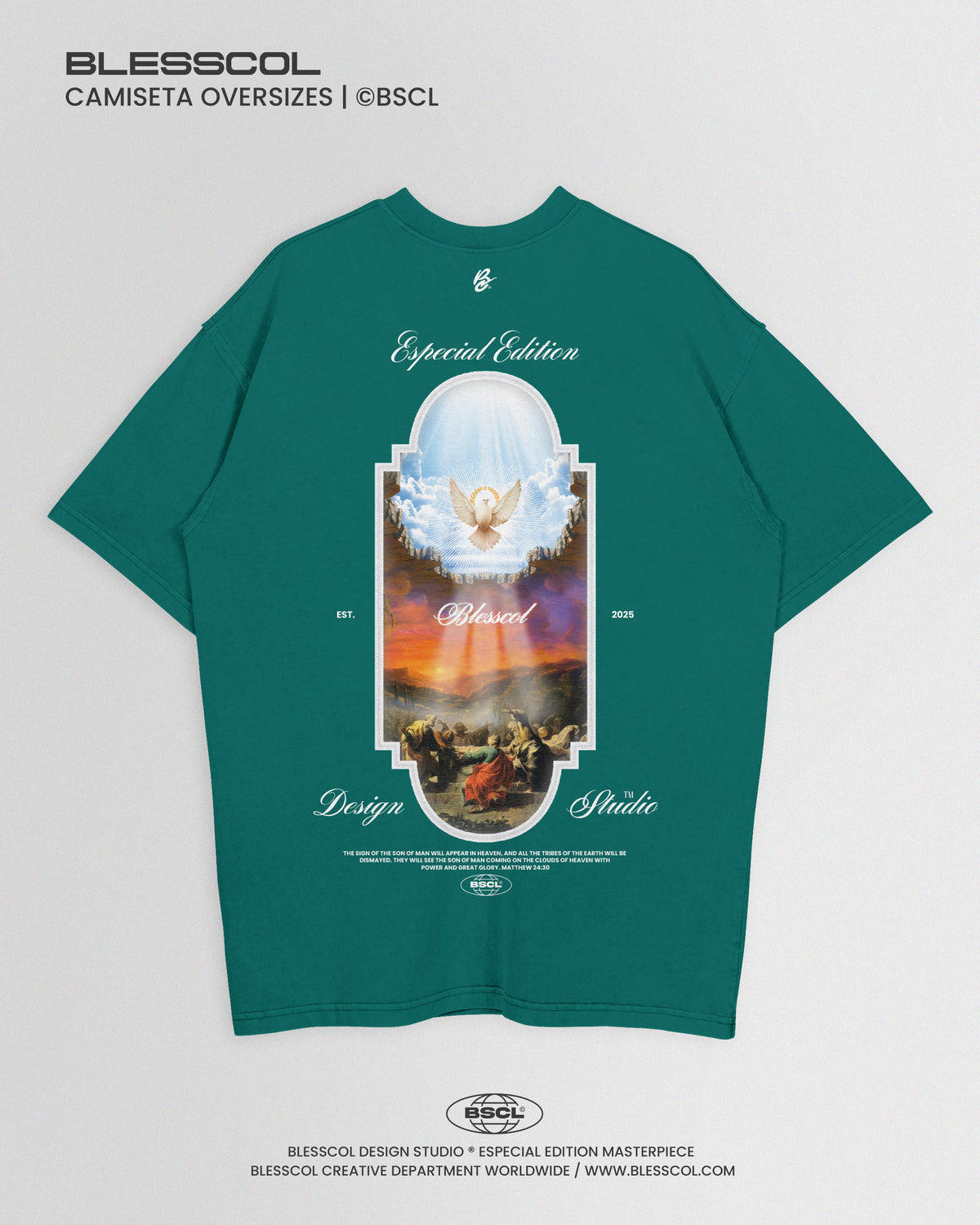 CAMISETA OVERSIZE ESPECIAL MATTEW 24:30
