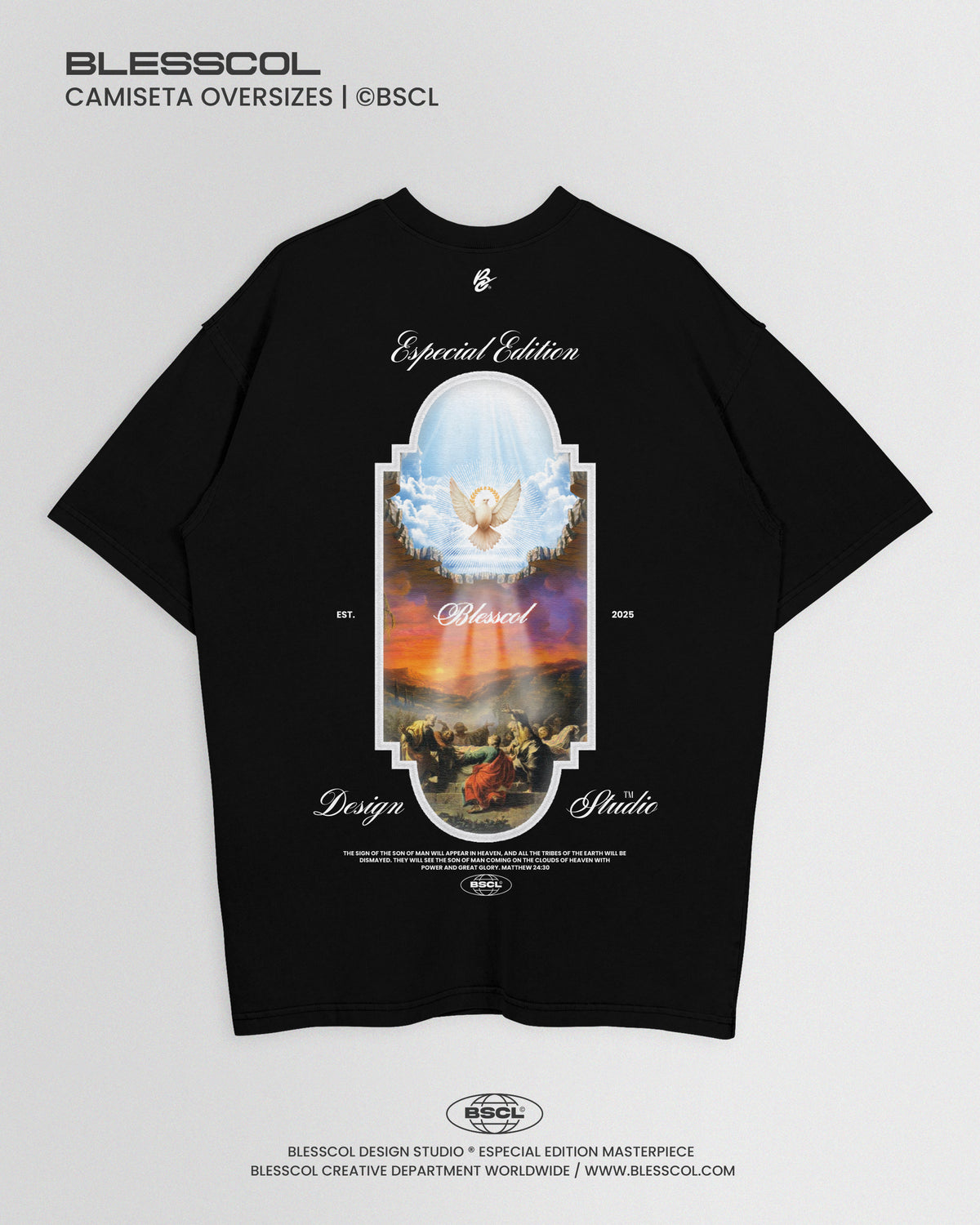 CAMISETA OVERSIZE ESPECIAL MATTEW 24:30