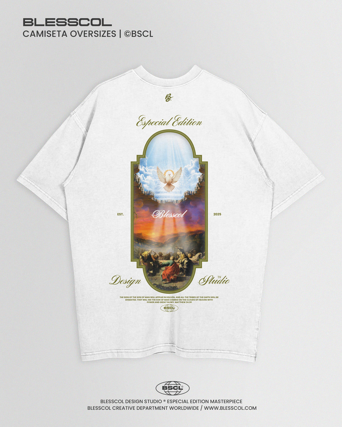 CAMISETA OVERSIZE ESPECIAL MATTEW 24:30