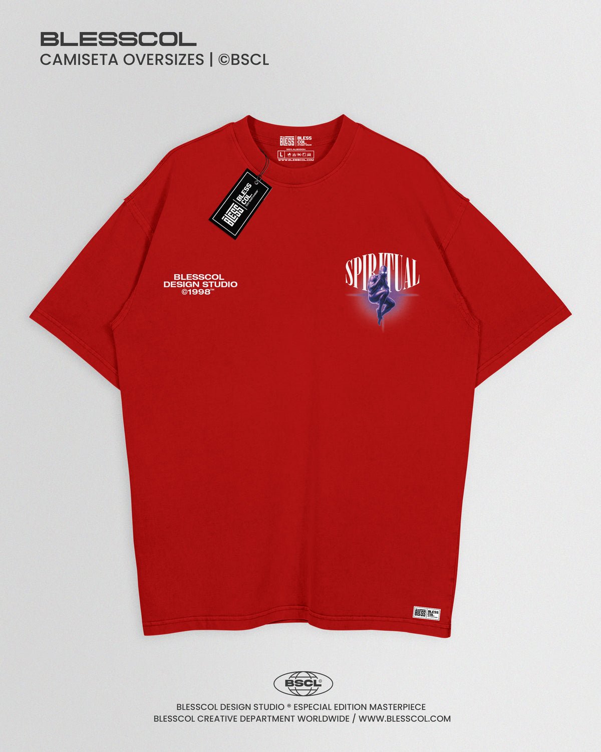 CAMISETA OVERSIZE ESPIRITUAL EDITION