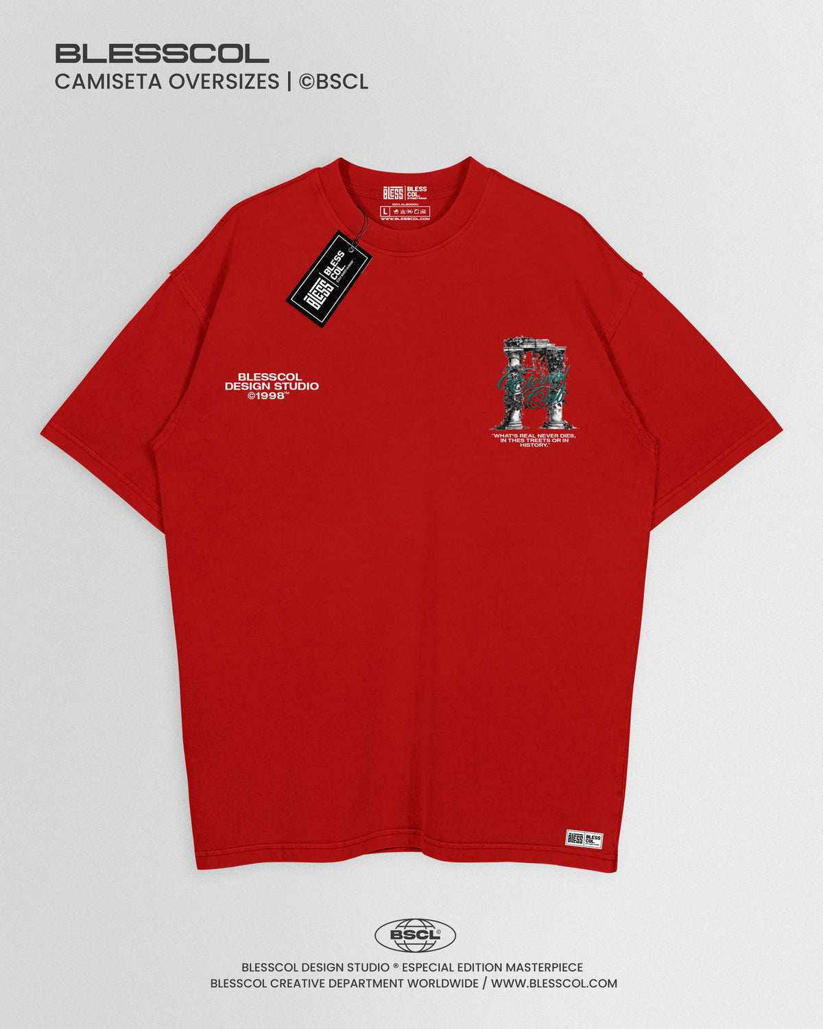 CAMISETA OVERSIZE ETERNAL CLUB SOCIETY