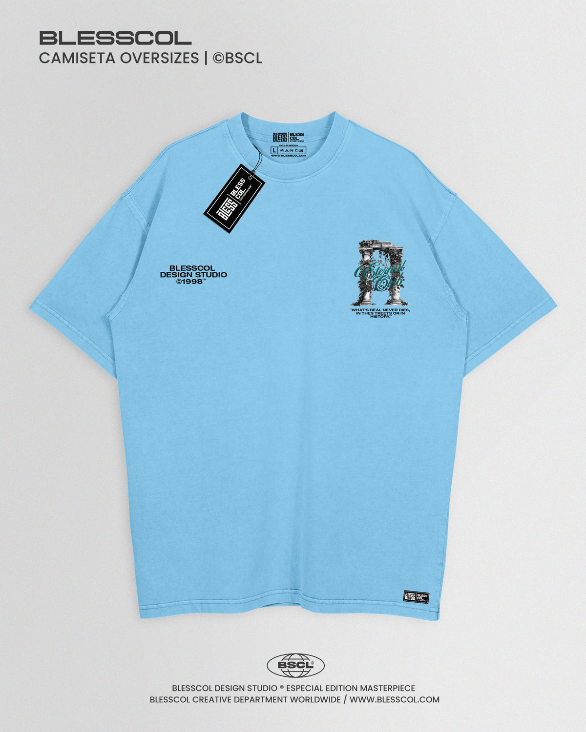 CAMISETA OVERSIZE ETERNAL CLUB SOCIETY