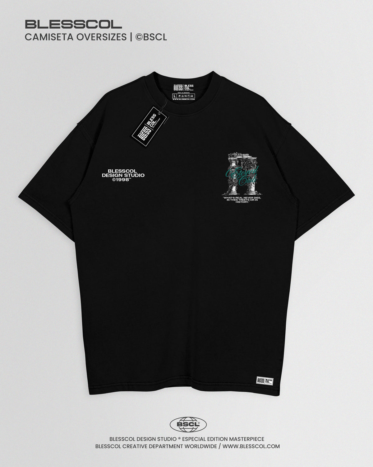 CAMISETA OVERSIZE ETERNAL CLUB SOCIETY
