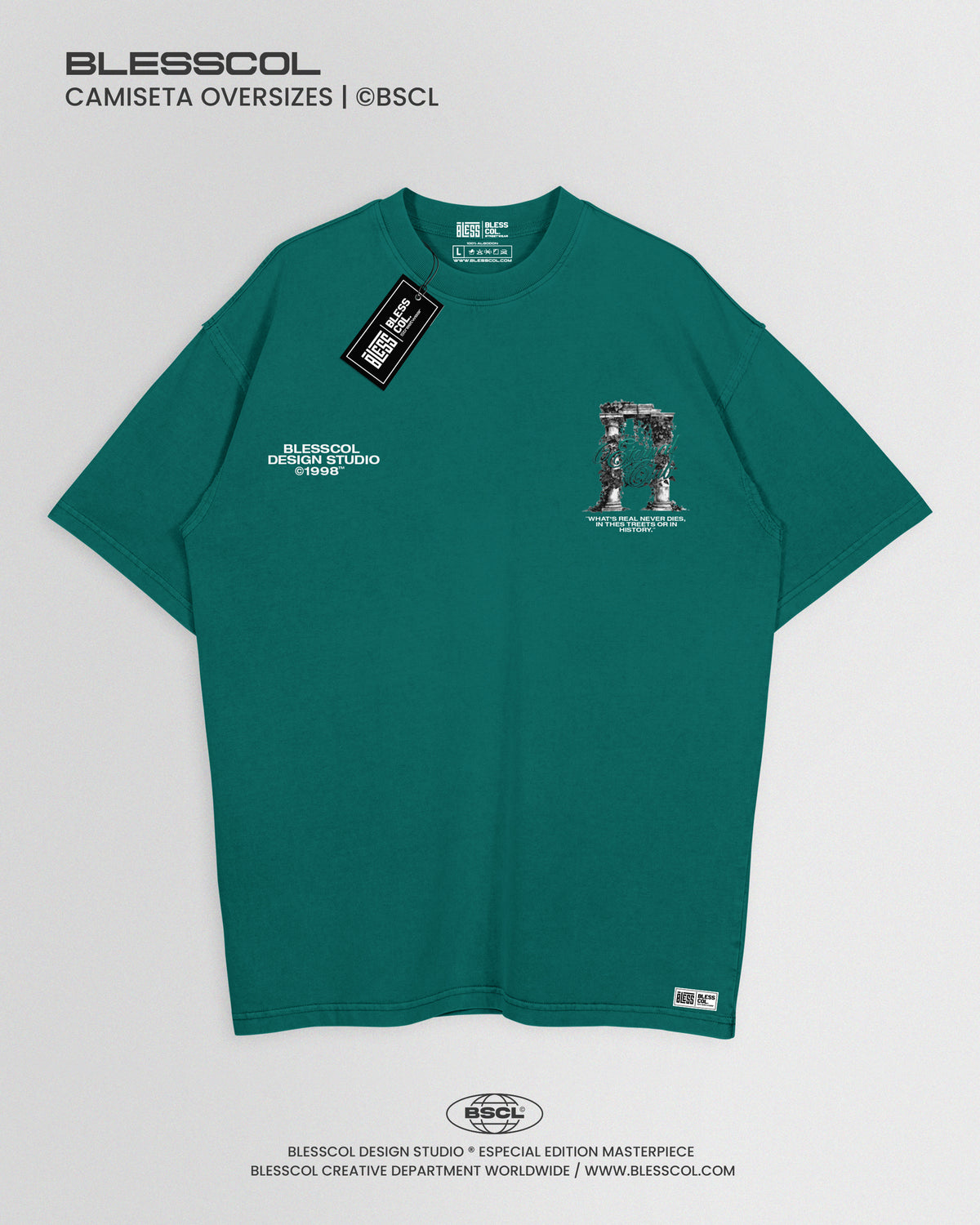 CAMISETA OVERSIZE ETERNAL CLUB SOCIETY