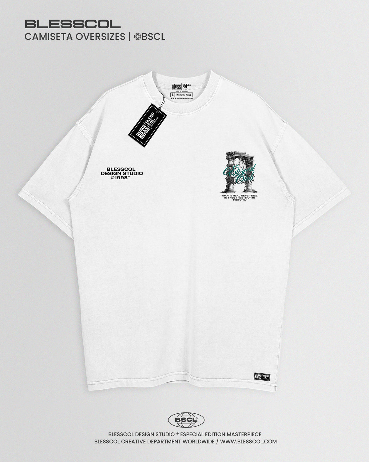 CAMISETA OVERSIZE ETERNAL CLUB SOCIETY