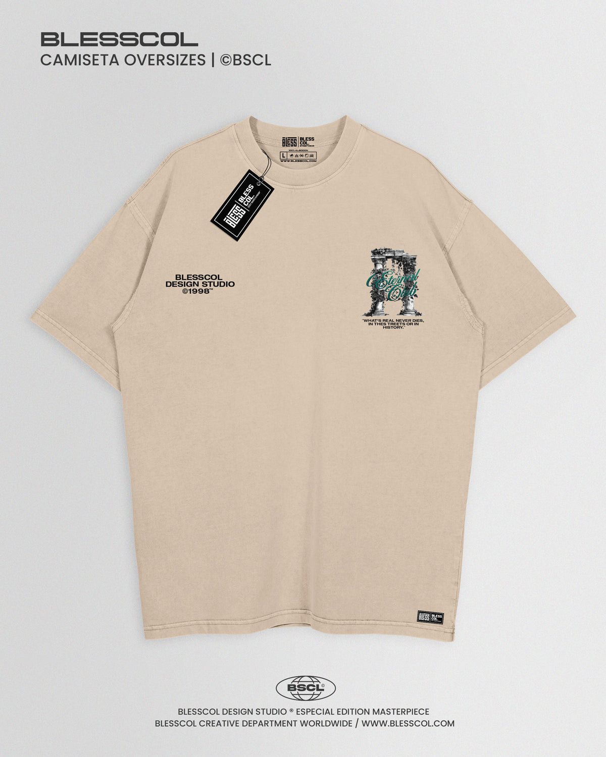 CAMISETA OVERSIZE ETERNAL CLUB SOCIETY