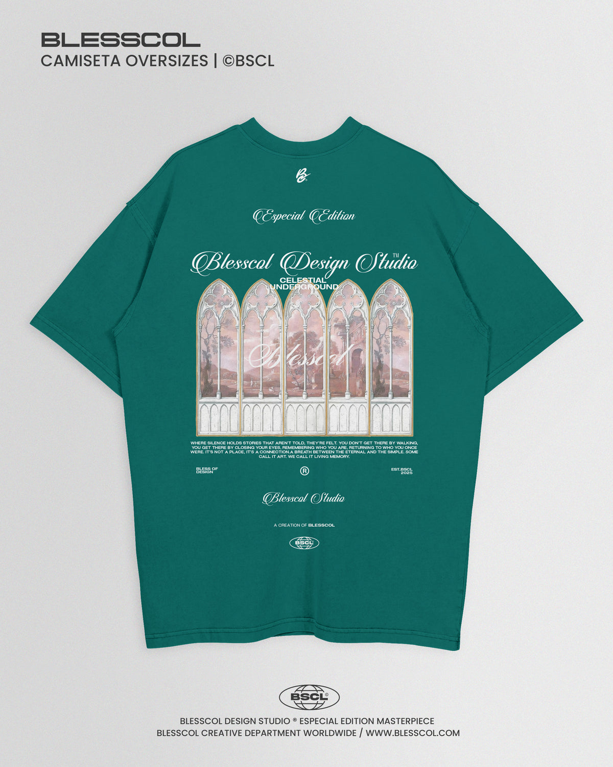 CAMISETA OVERSIZE ETERNAL SANCTUM EDITION