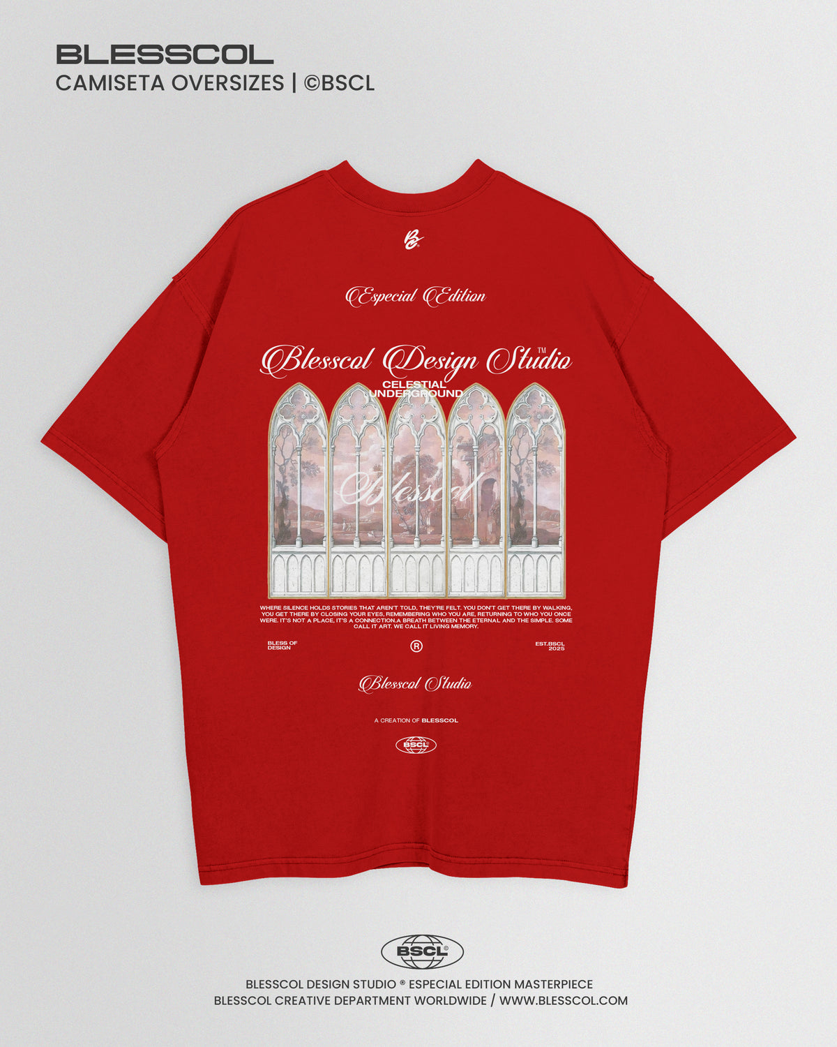 CAMISETA OVERSIZE ETERNAL SANCTUM EDITION