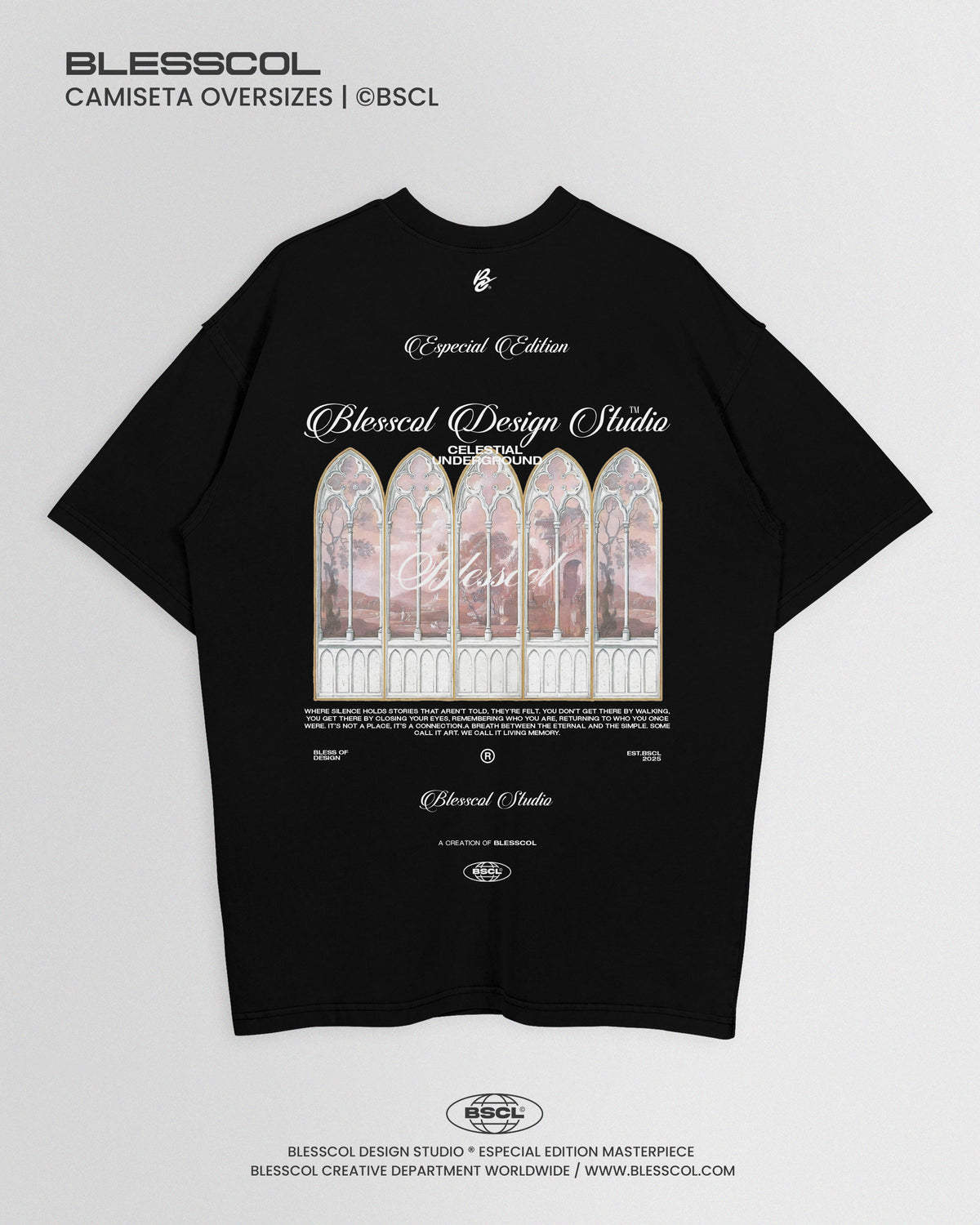 CAMISETA OVERSIZE ETERNAL SANCTUM EDITION