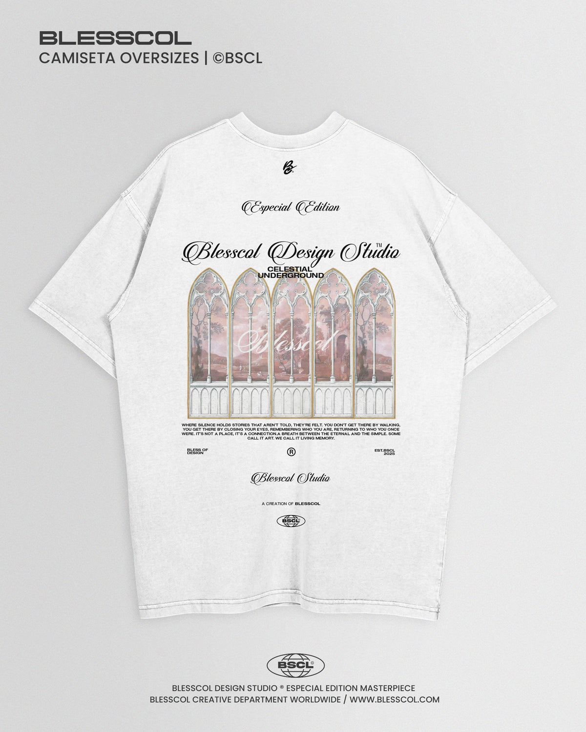 CAMISETA OVERSIZE ETERNAL SANCTUM EDITION