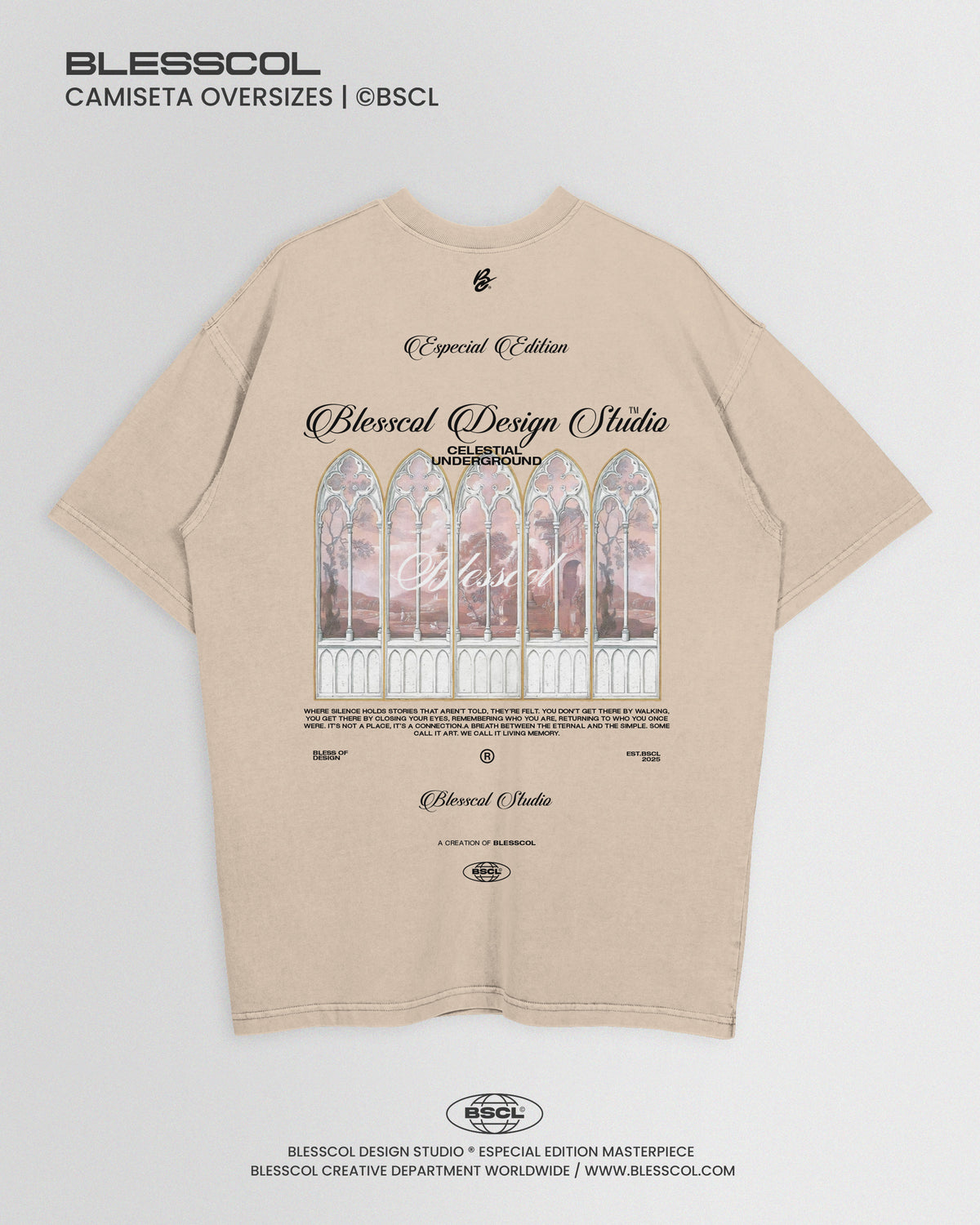 CAMISETA OVERSIZE ETERNAL SANCTUM EDITION