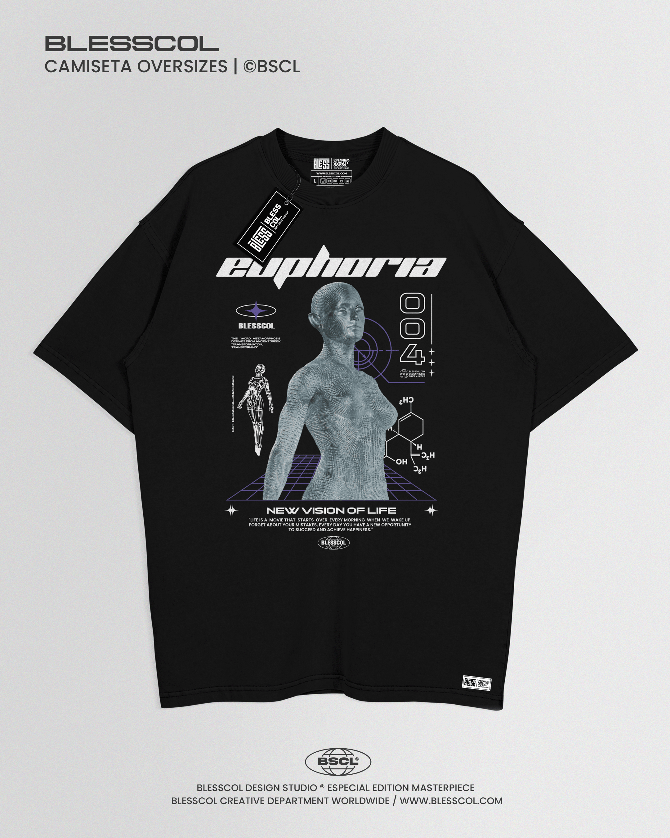 CAMISETA OVERSIZE EUPHORIA