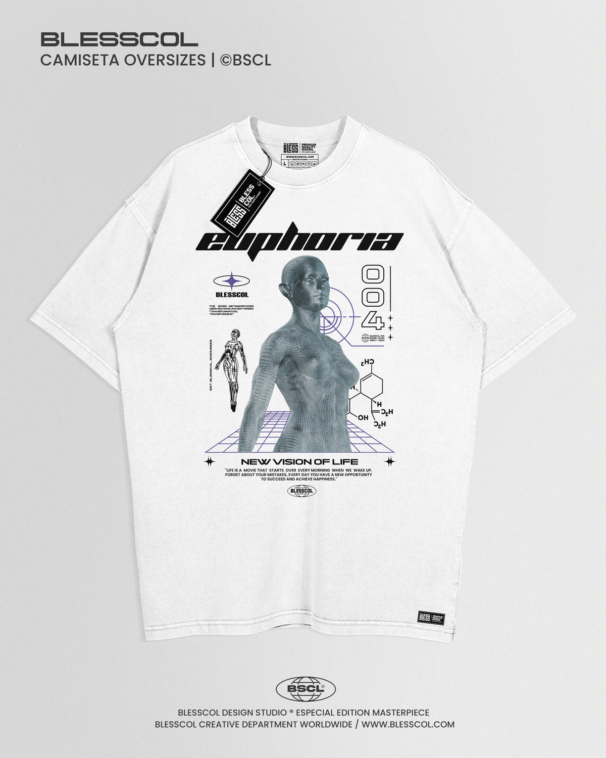 CAMISETA OVERSIZE EUPHORIA