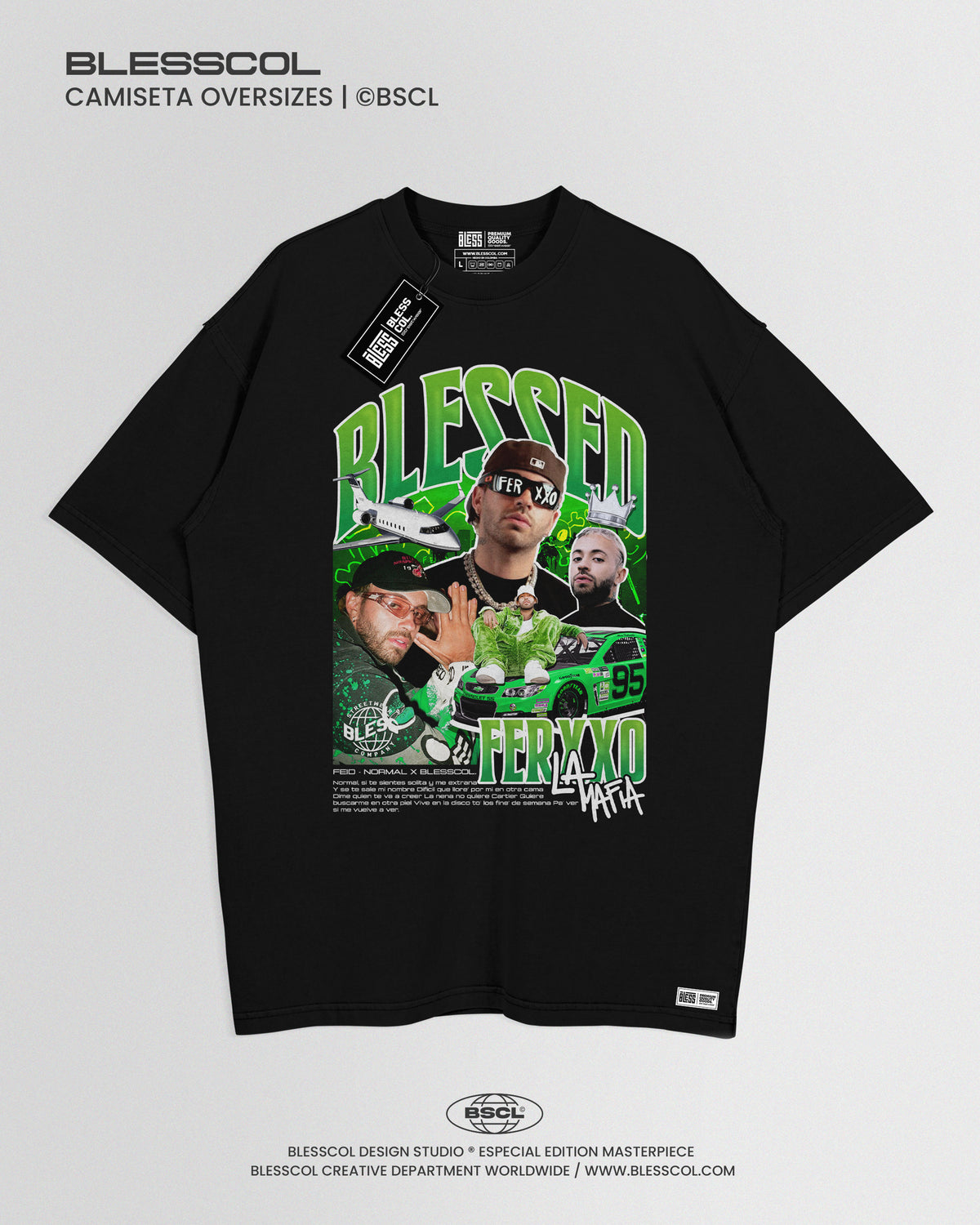 CAMISETA OVERSIZE FERXXO FEID