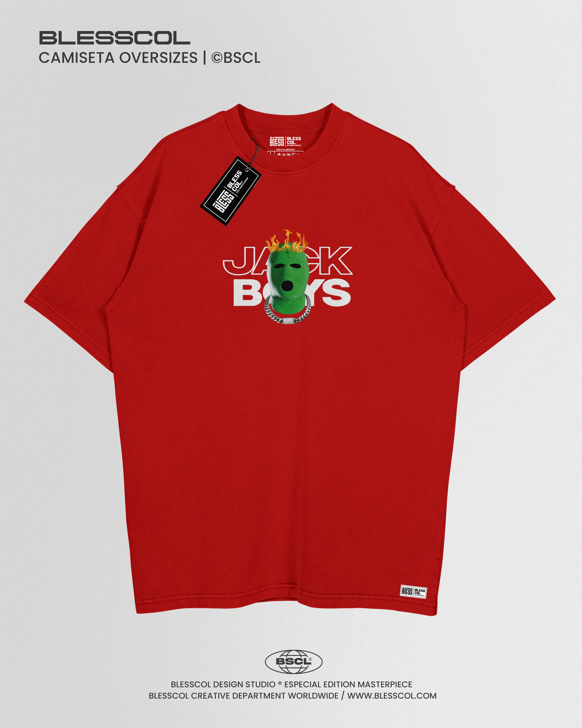 CAMISETA OVERSIZE JACK BOYS TRAVIS SCOTT