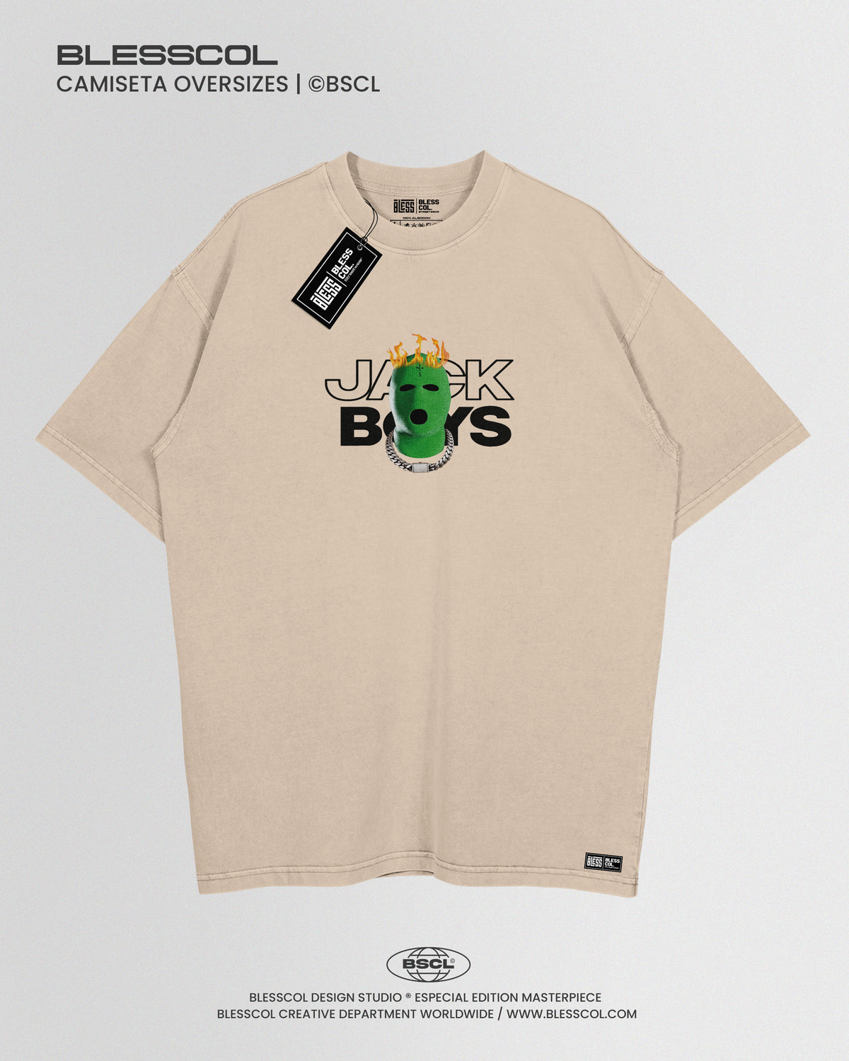 CAMISETA OVERSIZE JACK BOYS TRAVIS SCOTT