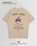 CAMISETA OVERSIZE NADIE SABE BAD BUNNY