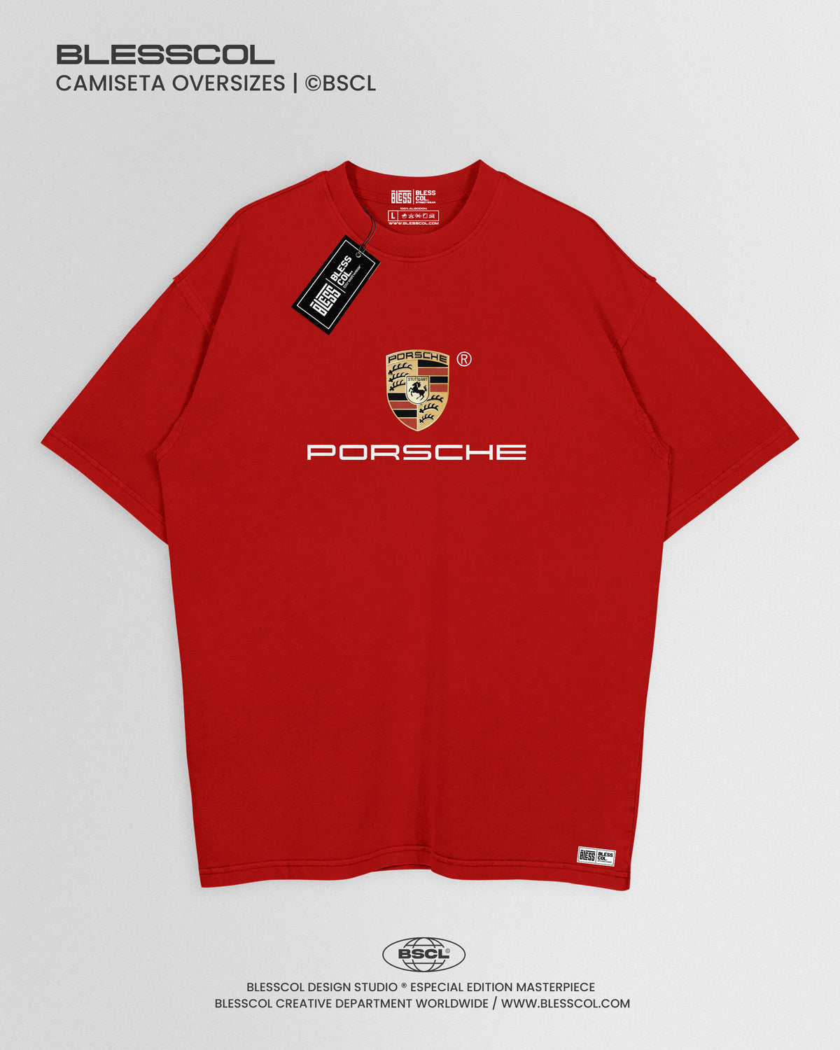 CAMISETA OVERSIZE PORSCHE 991 GT3 RS