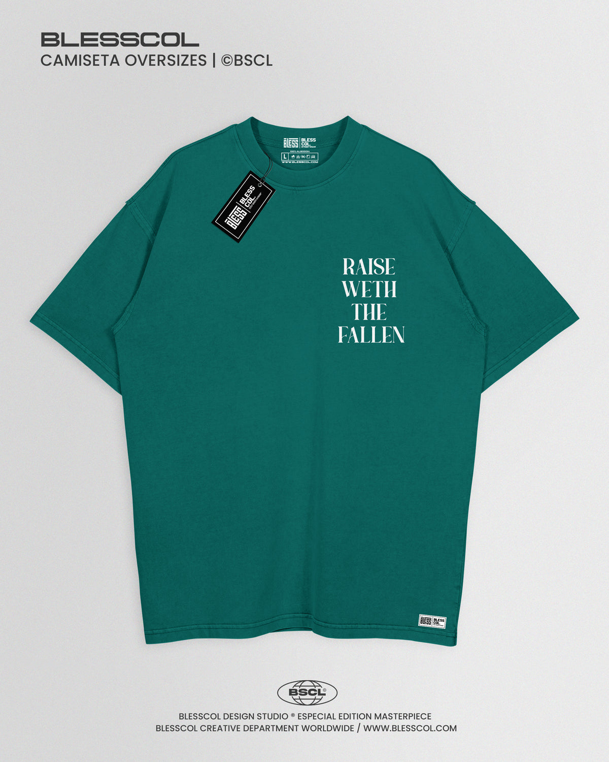 CAMISETA OVERSIZE RAISE WETH THE FALLEN