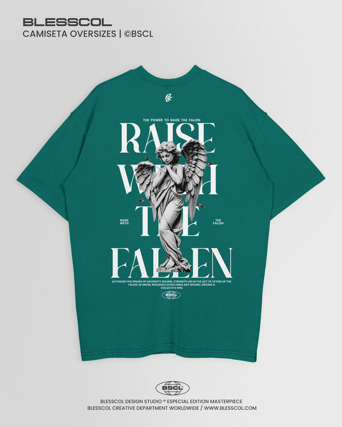 CAMISETA OVERSIZE RAISE WETH THE FALLEN