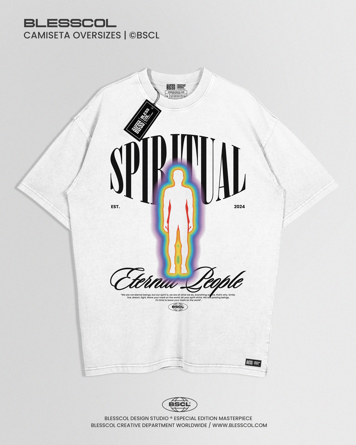 CAMISETA OVERSIZE SPIRITUAL EDITION