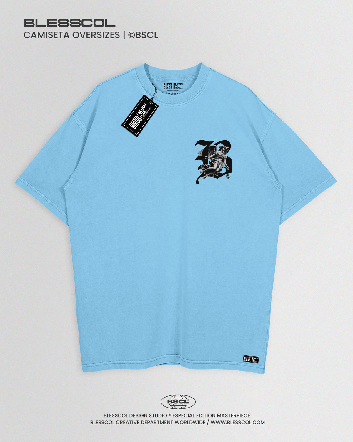CAMISETA OVERSIZE STREETBORN SIGNATURE B