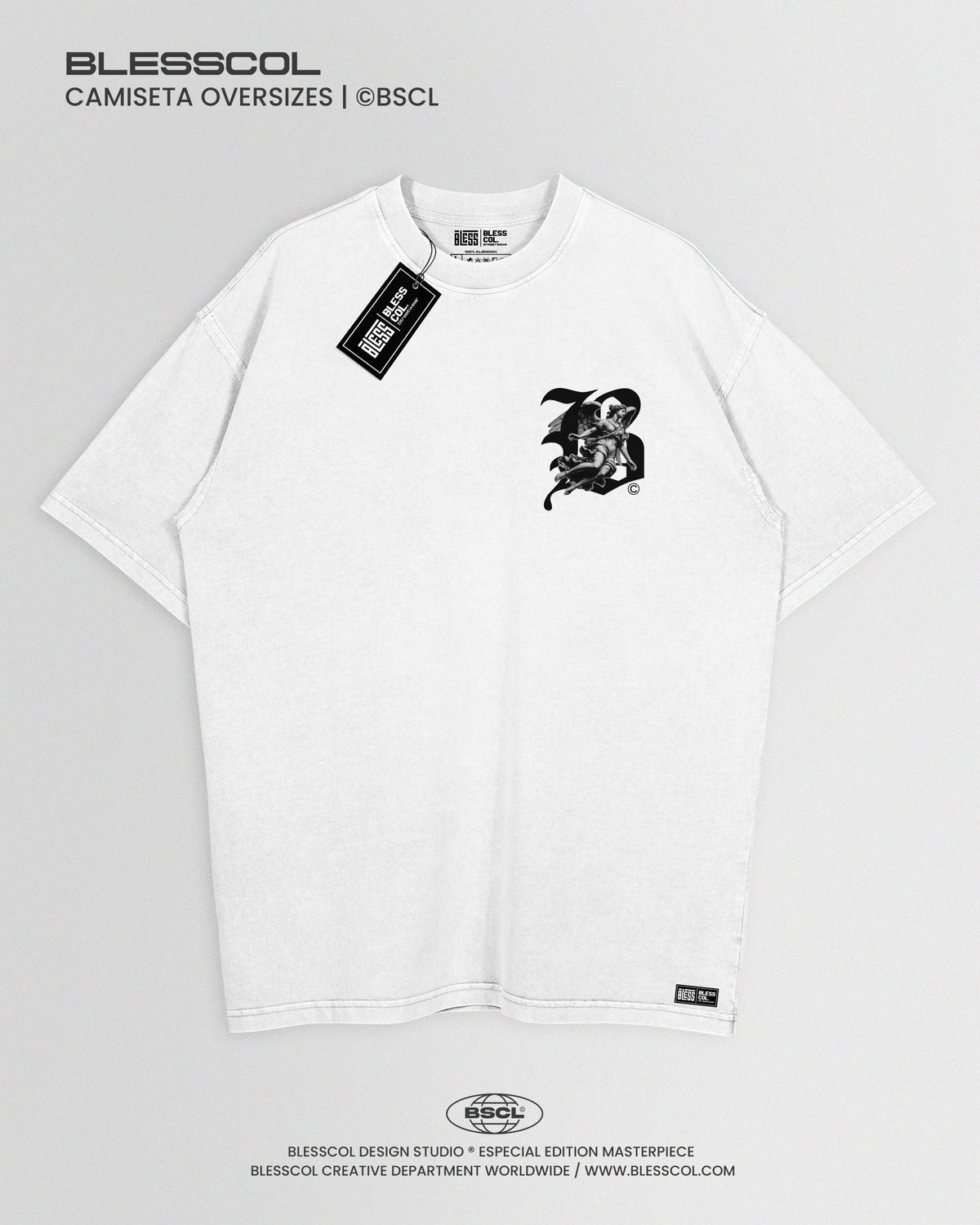 CAMISETA OVERSIZE STREETBORN SIGNATURE B